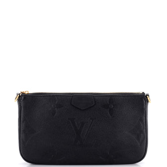 Louis Vuitton Multi Pochette Accessoires Pouch Monogram Empreinte Giant Small