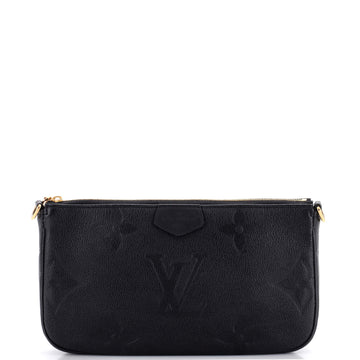 Louis Vuitton Multi Pochette Accessoires Pouch Monogram Empreinte Giant Small