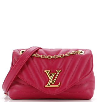 Louis Vuitton New Wave Chain Bag NM Quilted Leather MM