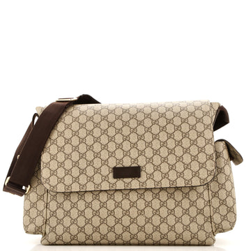 Gucci Diaper Bag GG Coated Canvas