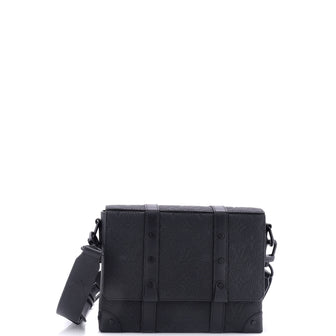 Louis Vuitton Trunk Messenger Bag Monogram Taurillon Leather PM