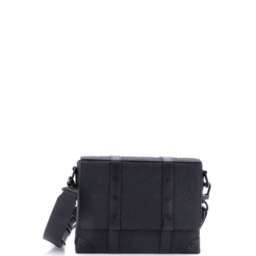 Louis Vuitton Trunk Messenger Bag Monogram Taurillon Leather PM