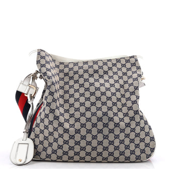Gucci Heritage Web Hobo GG Canvas Medium