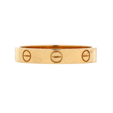 Cartier Love Wedding Band Ring 18K Yellow Gold