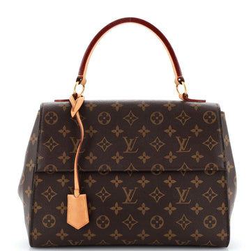 Louis Vuitton Cluny Top Handle Bag Monogram Canvas MM