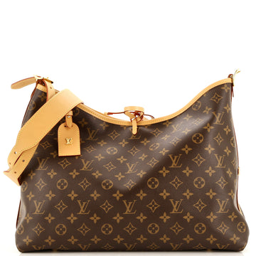 Louis Vuitton CarryAll Hobo Monogram Canvas MM