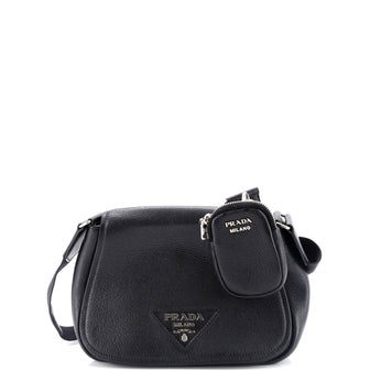 Prada Re-Edition Flap Shoulder Bag Vitello Daino Small