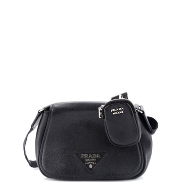 Prada Re-Edition Flap Shoulder Bag Vitello Daino Small