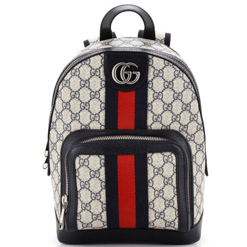 Gucci Ophidia Backpack GG Coated Canvas Small