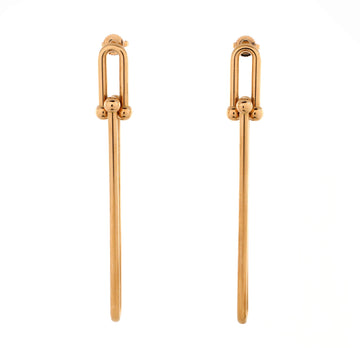 Tiffany & Co. Hardwear Double Long Link Earrings 18K Rose Gold