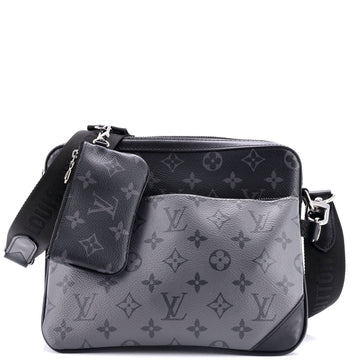 Louis Vuitton Trio Messenger Bag Reverse Monogram Eclipse Canvas