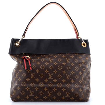 Louis Vuitton Tuileries Hobo Monogram Canvas with Leather