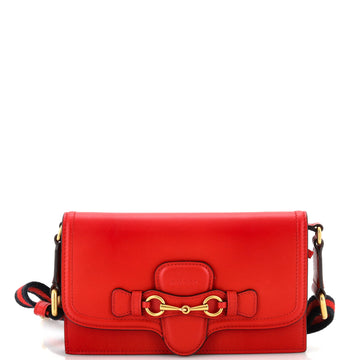 Gucci Lady Web Convertible Wallet Leather