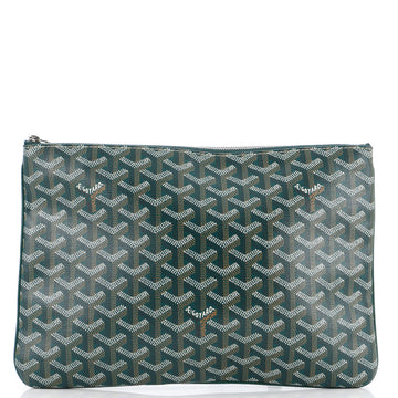 Goyard Senat Zip Pouch Coated Canvas MM