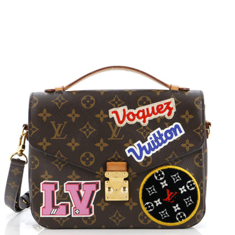 Louis Vuitton Pochette Metis Limited Edition Patches Monogram Canvas