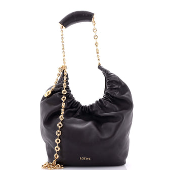 Loewe Squeeze Hobo Bag Leather Small