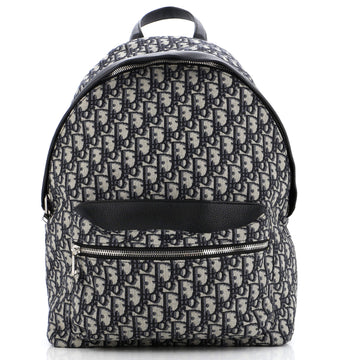 Christian Dior Rider Backpack Oblique Canvas Medium