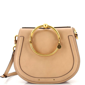 Chloe Nile Crossbody Bag Leather Medium