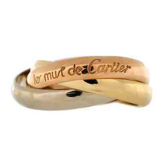 Cartier Les Must de Cartier Trinity Ring 18K Tricolor Gold