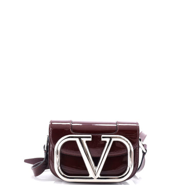 Valentino Garavani Supervee Crossbody Bag Patent Small