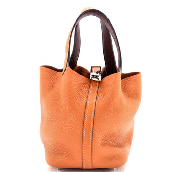 Hermes Eclat Picotin Lock Bag Clemence PM