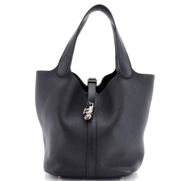 Hermes Picotin Lock Bag Clemence MM