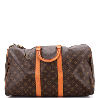 Louis Vuitton Keepall Bandouliere Bag Monogram Canvas 45