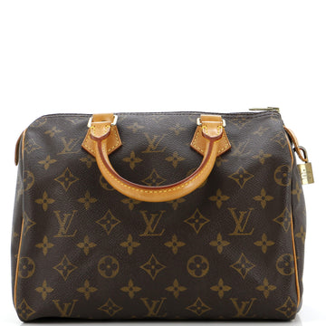 Louis Vuitton Speedy Handbag Monogram Canvas 25