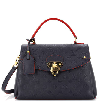 Louis Vuitton Georges Handbag Monogram Empreinte Leather MM