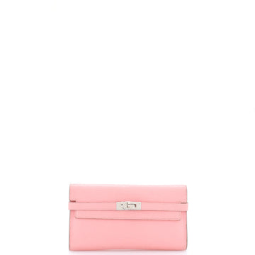 Hermes Kelly Wallet Chevre Mysore Long