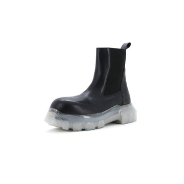Rick Owens Women's Beatle Bozo Tractor Boots Leather