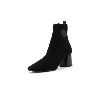 Hermes Women's Volver Ankle Boots Knit Fabric