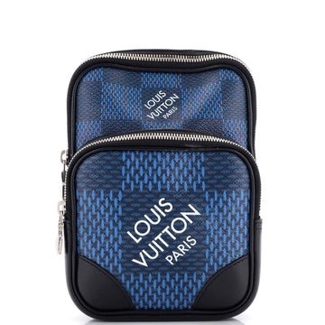 Louis Vuitton Amazone Sling Bag Limited Edition Damier Graphite 3D