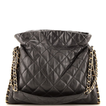 Chanel Chain Me Hobo Quilted Leather Medium