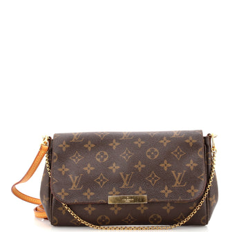 Louis Vuitton Favorite Handbag Monogram Canvas MM