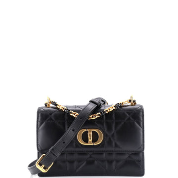 Christian Dior Miss Caro Flap Bag Cannage Quilt Calfskin Mini