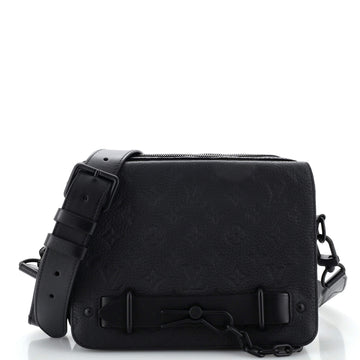 Louis Vuitton Steamer Messenger Bag Monogram Taurillon Leather