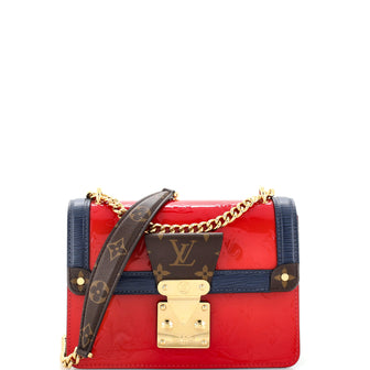 Louis Vuitton Wynwood Handbag Monogram Vernis with Monogram Canvas and Epi Leather