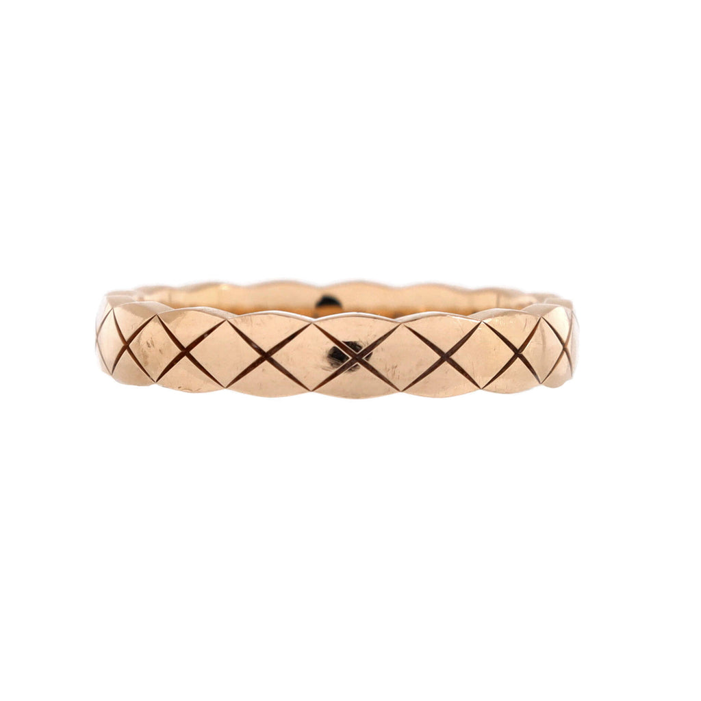 Coco Crush Ring 18K Beige Gold Mini / Rose Gold