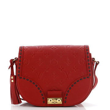 Louis Vuitton Junot Handbag Monogram Empreinte Leather