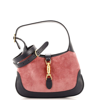 Gucci Jackie 1961 Hobo Corduroy with Leather Small