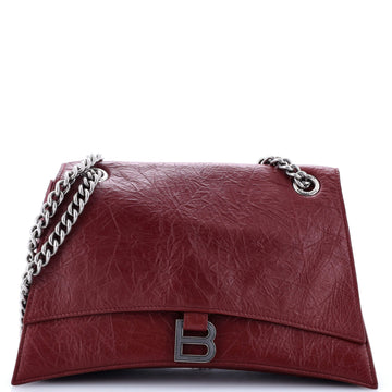 Balenciaga Crush Chain Flap Bag Leather Medium