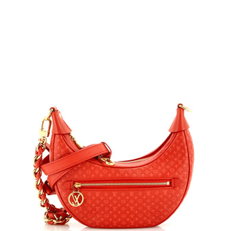 Louis Vuitton Loop Handbag Nanogram Embossed Leather