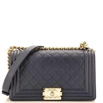 Chanel Boy Flap Bag Python New Medium