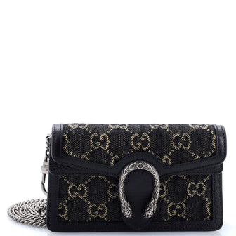 Gucci Dionysus Bag GG Denim Super Mini
