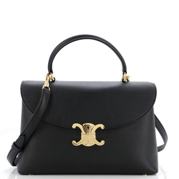 Celine Nino Top Handle Bag Leather Medium