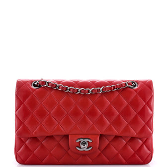 Chanel Classic Double Flap Bag Quilted Lambskin Medium