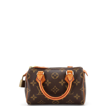Louis Vuitton Speedy Mini HL Handbag Monogram Canvas