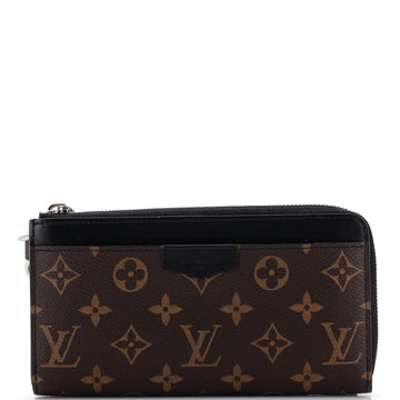 Louis Vuitton Zippy Dragonne Wallet Macassar Monogram Canvas