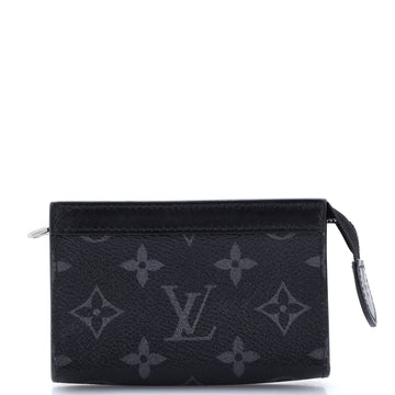 Louis Vuitton Voyage Key Pouch Monogram Eclipse Canvas